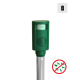 Udendørs ultralyd skræmmer mod katte, hunde m.fl. (m. PIR-sensor)
