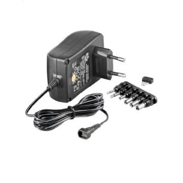 3-12V Universal adapter indendørs strømforsyning Max 1,5A (6 stik) 